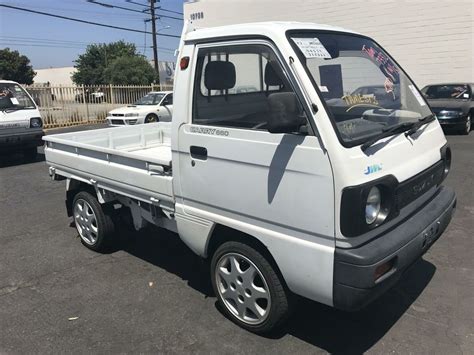 A Kei truck, or Japanese mini truck, is a tiny but practical pickup truck available in RWD or 4WD version, built to satisfy the Japans class of light vehicles. . Kei truck california